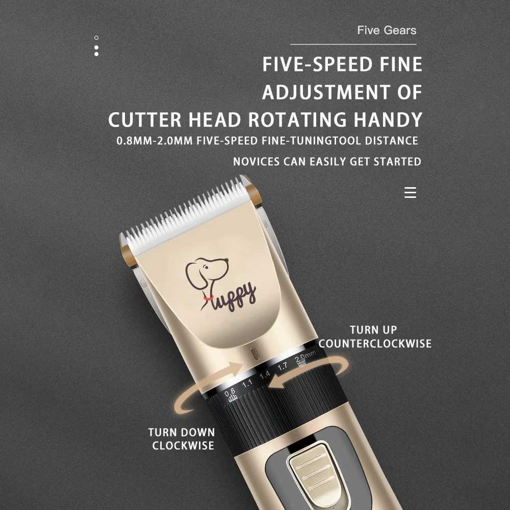 Cat Grooming Tools Dogs cats hairdressers beauty pet razors full set of H250113 MVUE