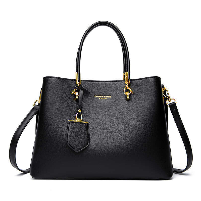 Women's Bags handbag Autumn Women's Fashionable Simple Handbag with Premium Sense, Large Capacity Tote Bag, Work Commuter Shoulder Bag
