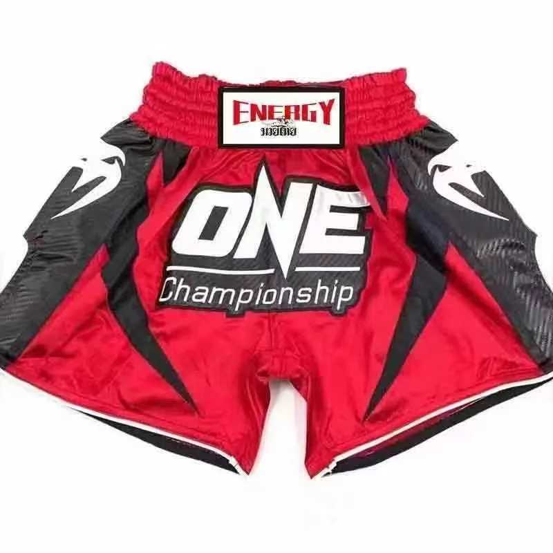 2024 Muay Thai Shorts Free Fight Pants Mens Training Pants Boxing Pants Sports Sanda Training Pants Fighting BreathableXJ250114