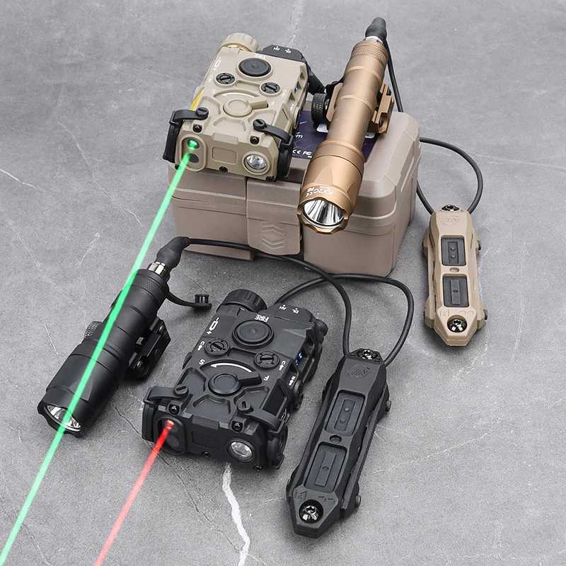 WADSN OGL infrared laser green blue red aiming tactical M300 M600 flash white light D used for 20MM track hunting air gun accessories W250113
