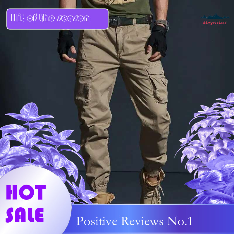 Ddmyoutdoor China Domestic Men S Tactical Military Enthusiast Multi Pocket Elastic Ankle Cargo With Camouflage Boots Hunting Hiking Climbing Pants