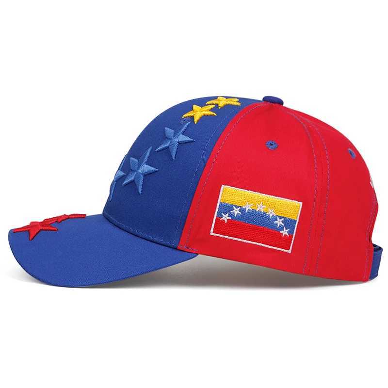 Venezuelan Flag Embroidery Baseball C High Quality 5-star Outdoor Hat Female Male CS W250113