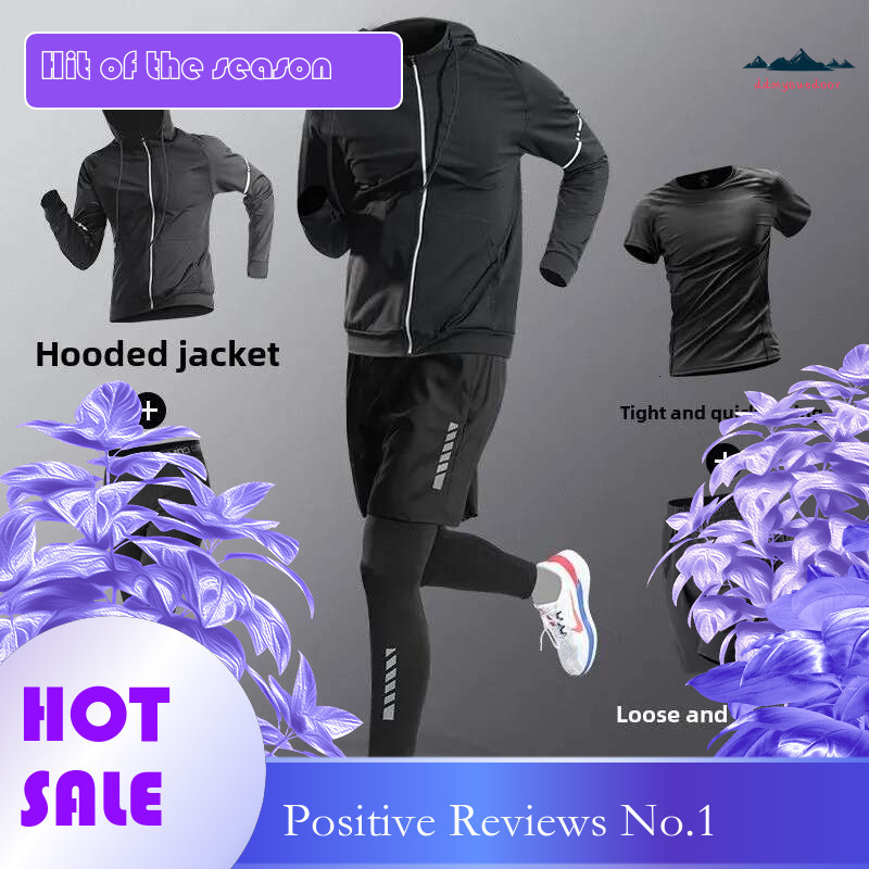Ddmyoutdoor China Domestic Men S Clothing Running Fiess Tight Fit Quick Dry Clothes Morning Runs Gym Workouts Training Cycg Mens Sweatsuits Set