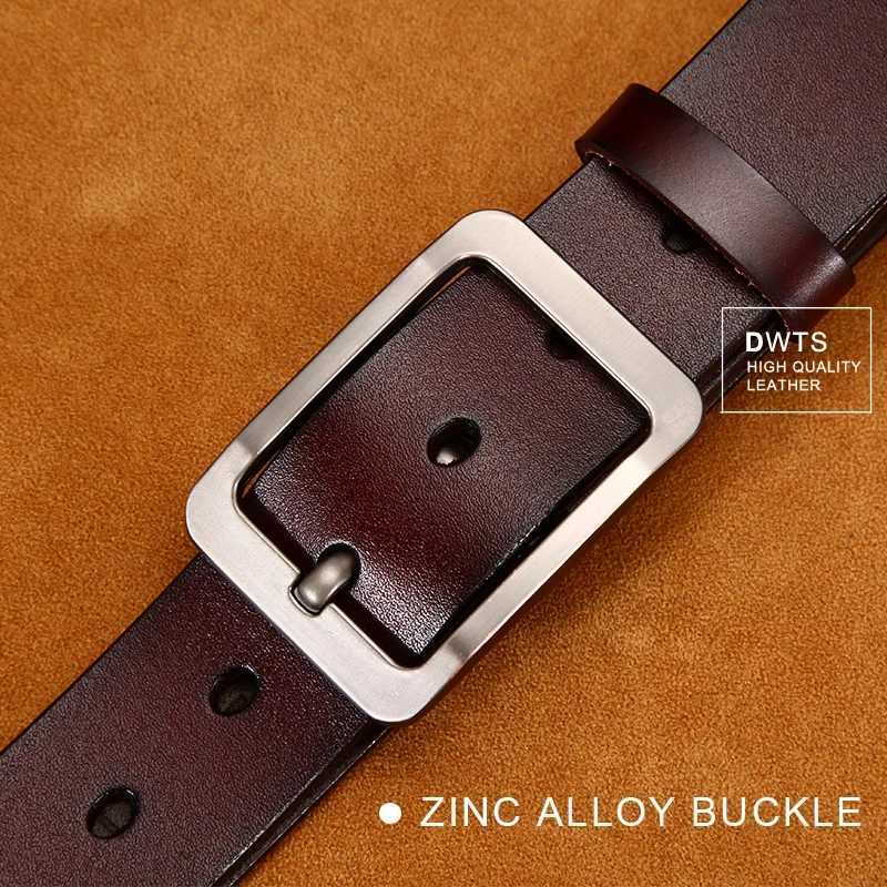 Belt mens needle buckle pants belt middle-aged youth formal wear busin retro casual simple versatile jeans beltXJ250114