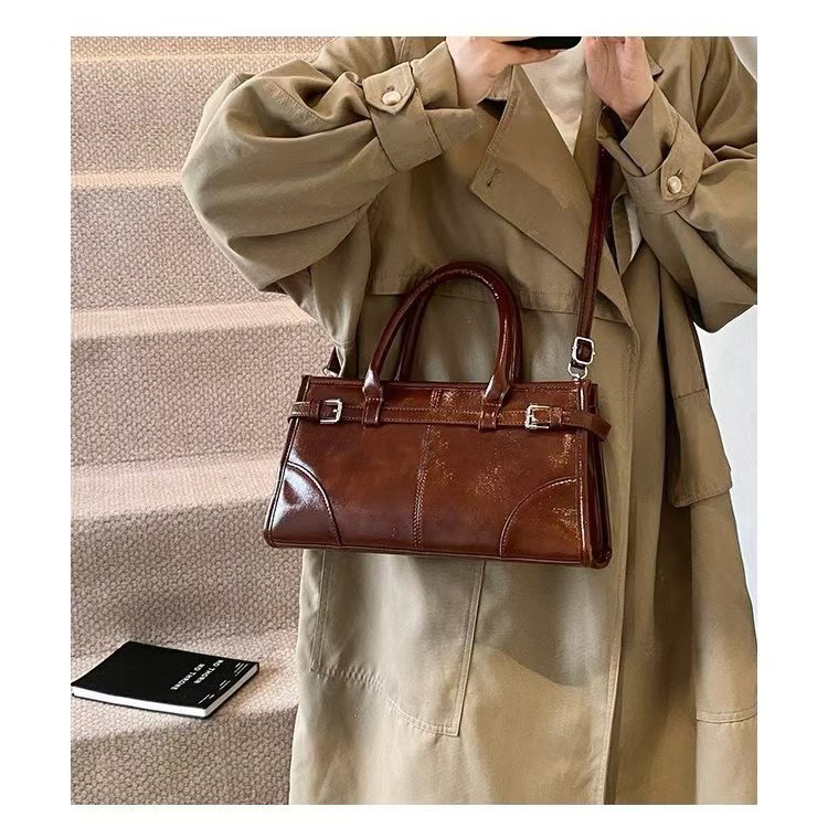 Totes Red Wedding Bridesmaid Large Capacity Bucket Platinum Women's 2024 Korean Fashionable Totes