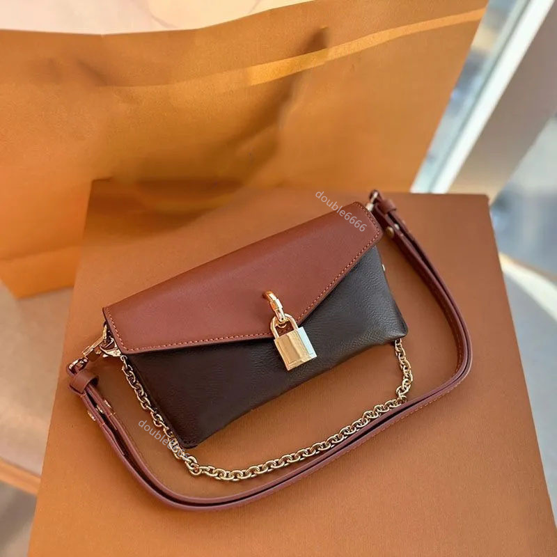 mini messenger bag brand luxury Chain shoulderbag cross bags. metal hardware with two shoulder straps classic fashion Mobile phone bag glasses bag