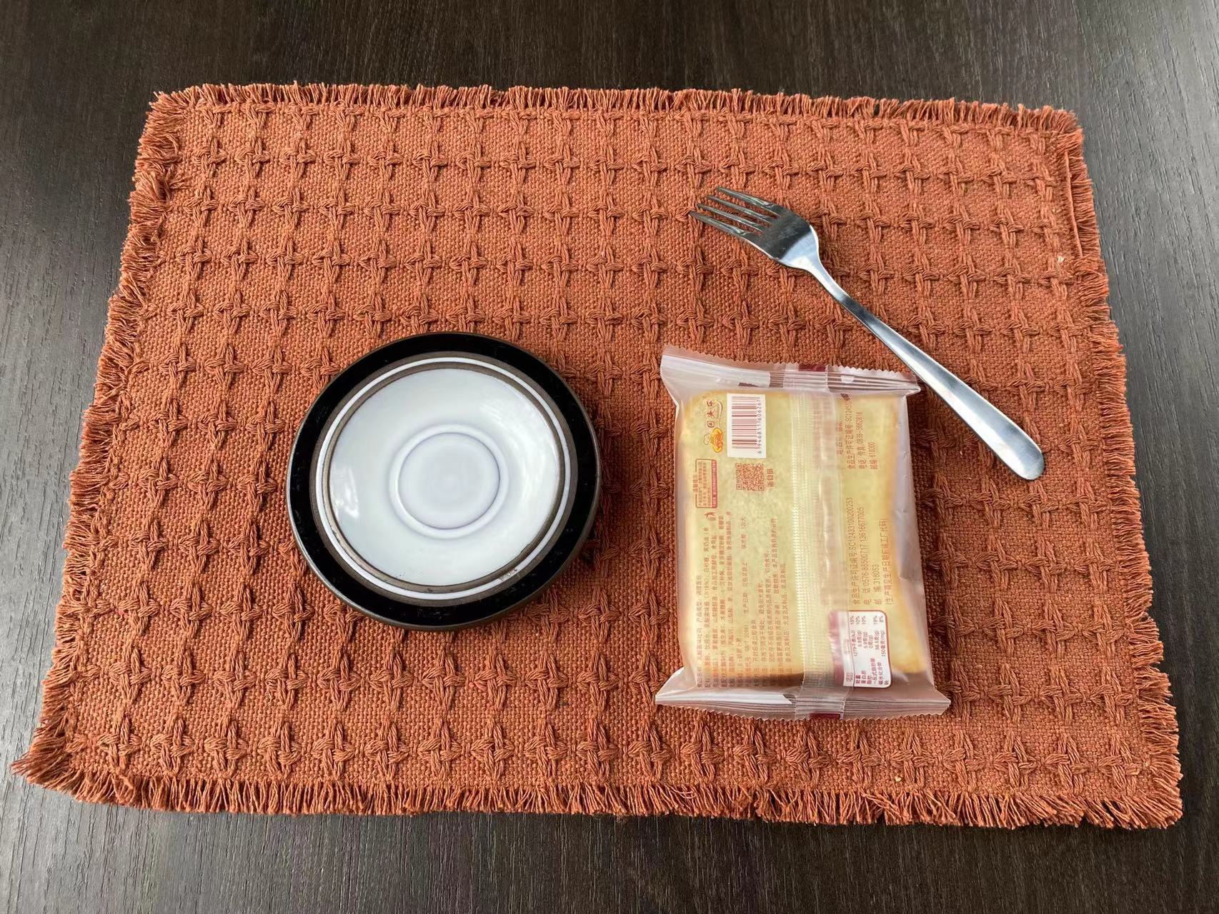 Sustainable Handwoven Cotton Kitchen Mat - Sturdy and Environmentally Friendly