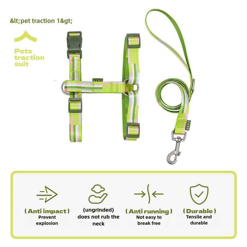 Specialized Outdoor Dog Leash Harness for Small Dogs, Adjustable and Anti - Pull, Ensuring Safet.