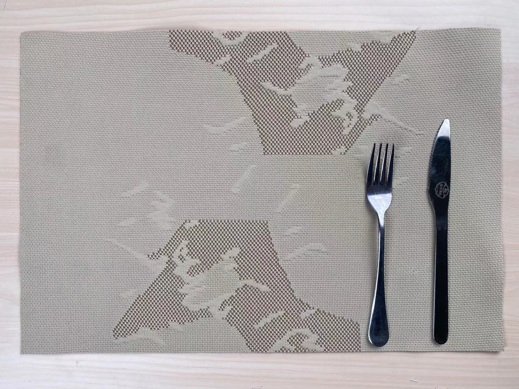 Heavyweight Handwoven Cotton Tablemat for Kitchens - Eco-Friendly and Durable