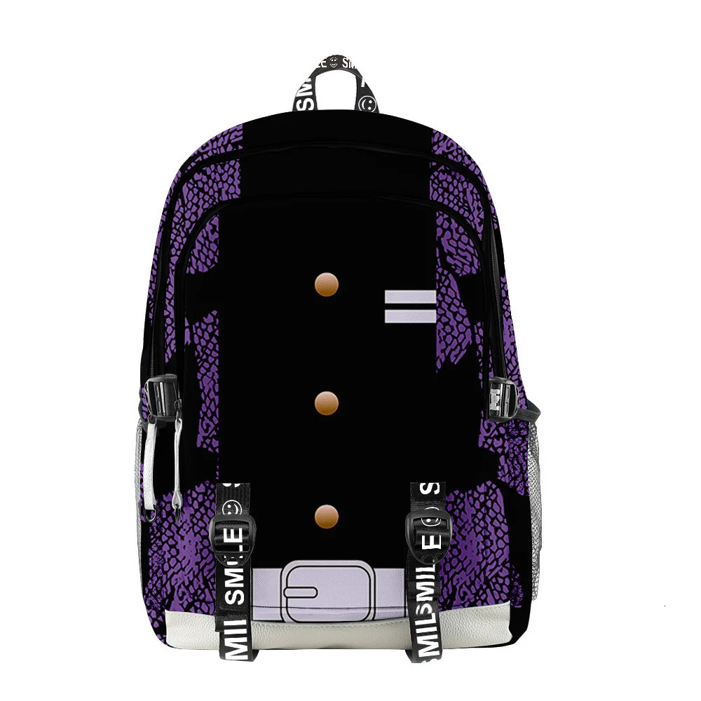 Anime Devil Hunter Cosplay Oxford School Bag Backpack Tomioka Giyuu Travel Bag Mochila Notebook Bags 250114