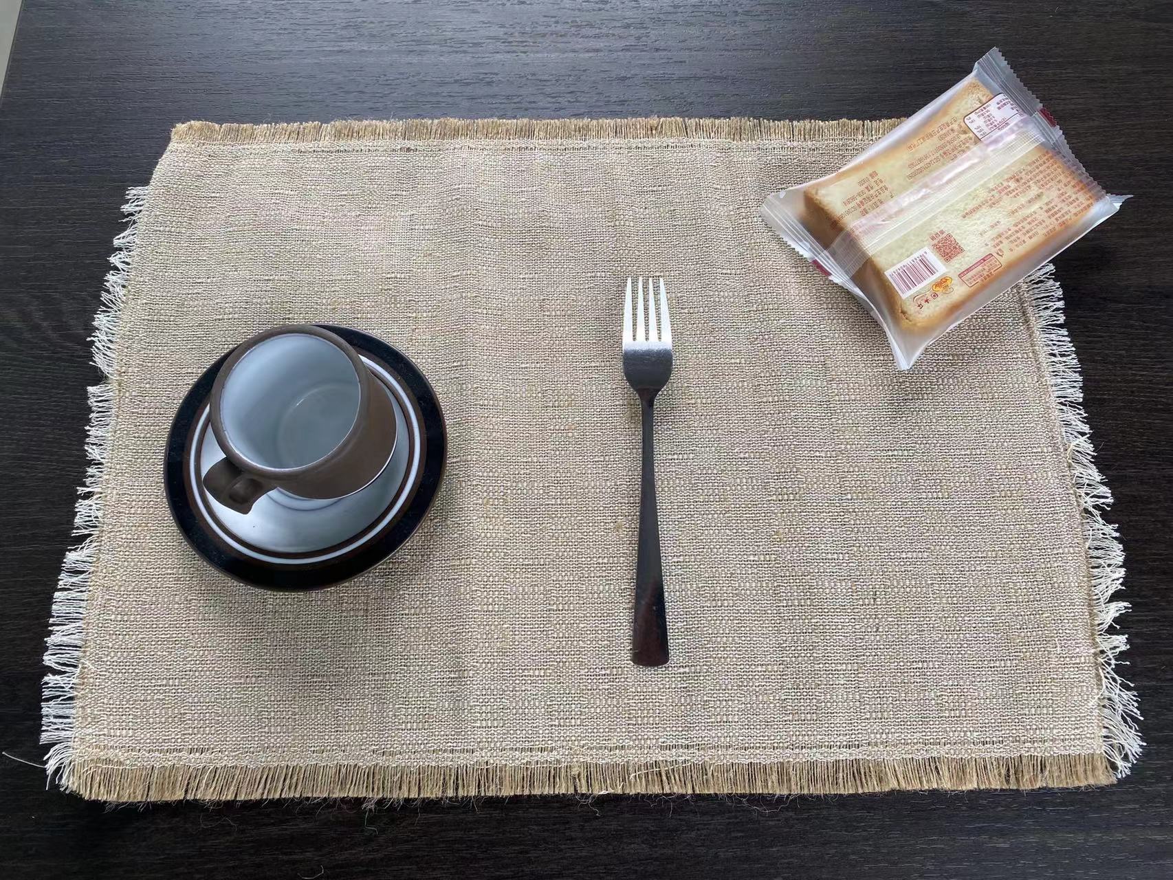 Durable Eco-Friendly Kitchen Mat in Heavyweight Cotton Handcrafted for Sustainability