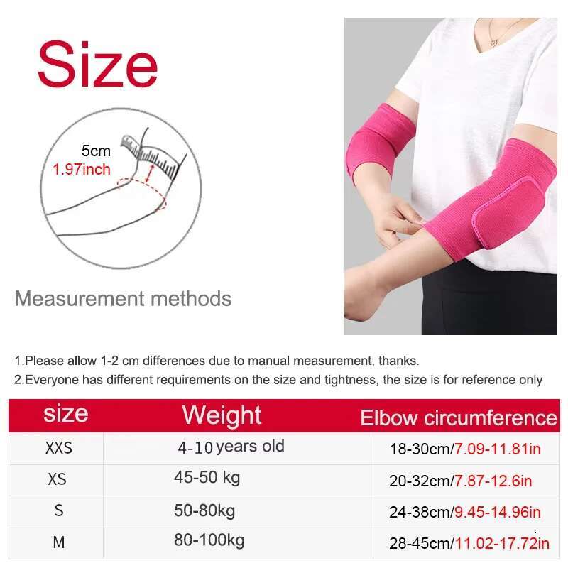 Ddmytiger Ddmytiger China Domesticelastic Elbow Pads Thickened Sponge Knee Protectors Guard Basketball Volleyball Sport Arm Sleeve Pad Adults Children