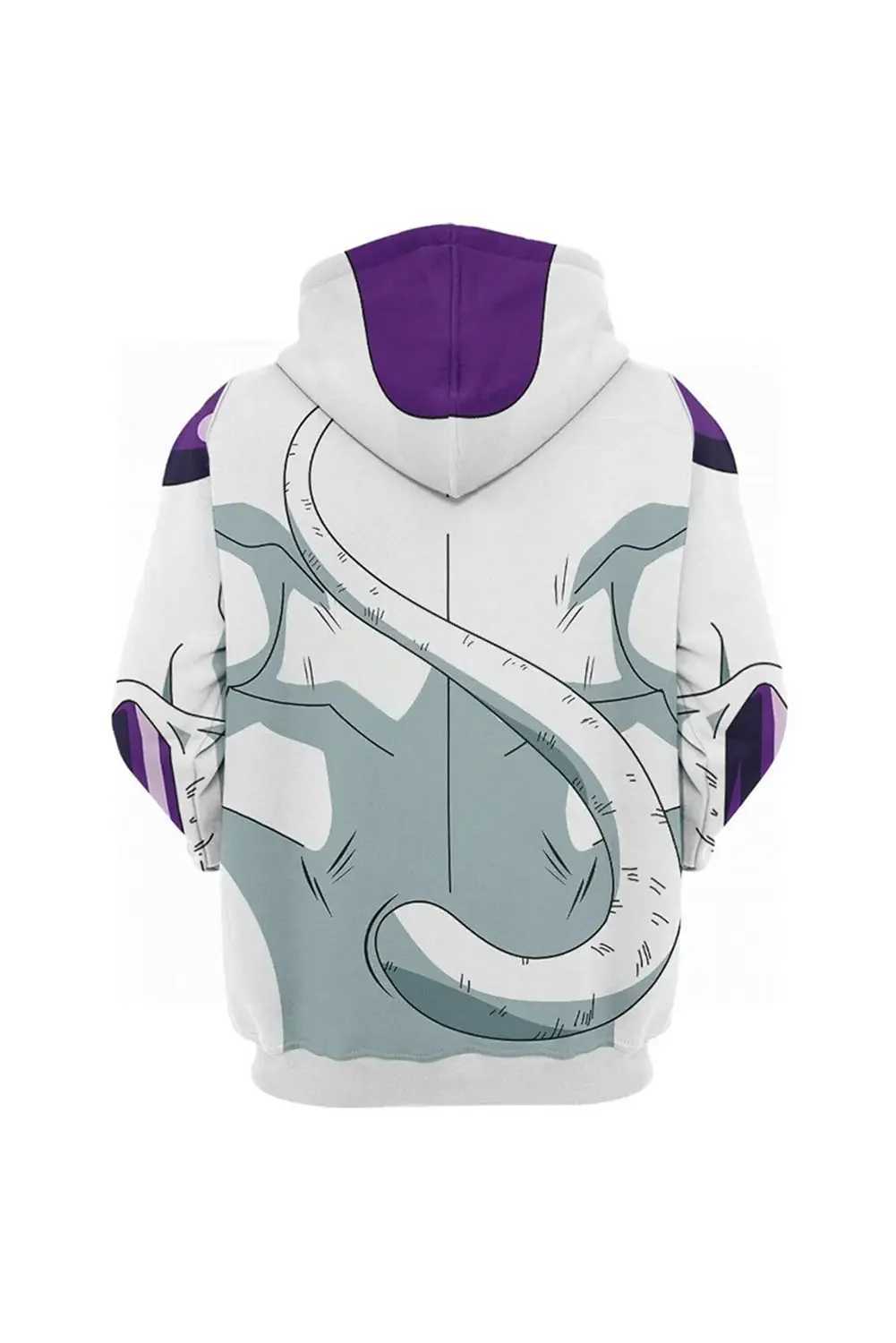 Adult Vegeta IV Cosplay Hoodie Anime Roleplay 3D Printed Hooded Sweatshirt Men Women Casual Streetwear Pullover Coat Costume W250114