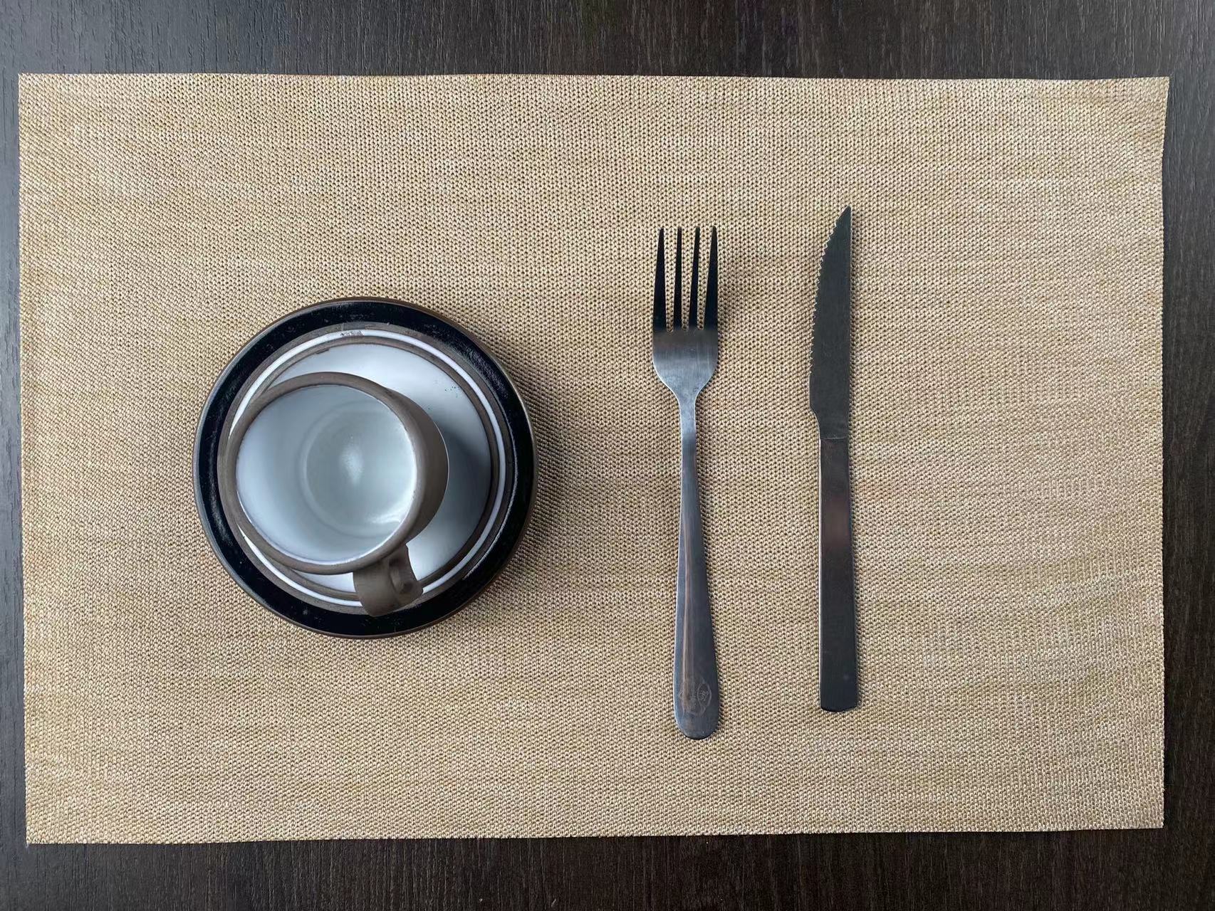 Handwoven Heavyweight Cotton Kitchen Table Mat Eco-Friendly & Durable Design