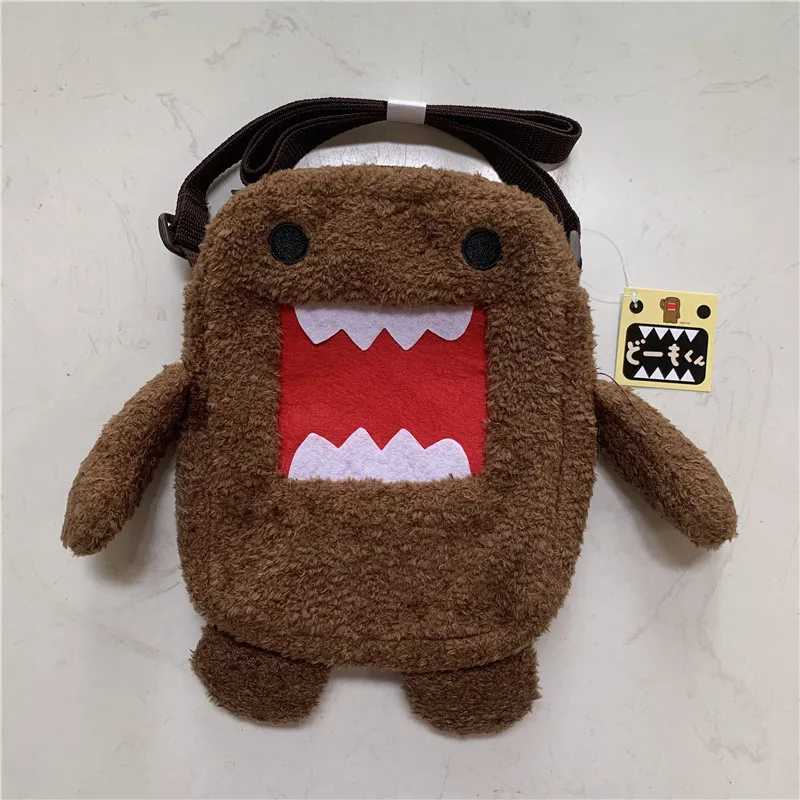 Domo Kun Plush Small Shoulder Messenger Bag Mini Crossbody Bags for Women Kids Boys Girls Kawaii Cute Phone Bag Z250115