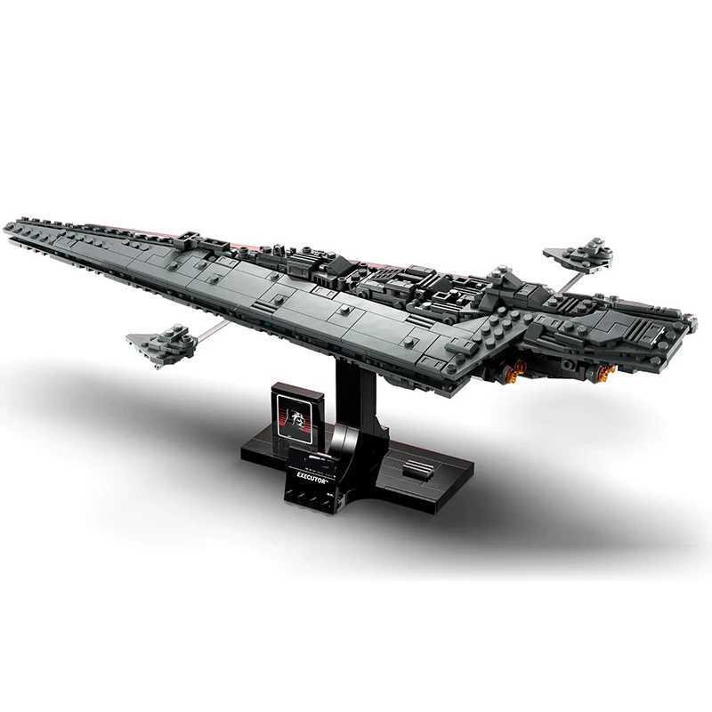630PCS IN STOCK Executor Building Blocks Super Spaceship Model Fit 75356 Assembling Bricks Toy Birthday Gift For Children Adult W250115