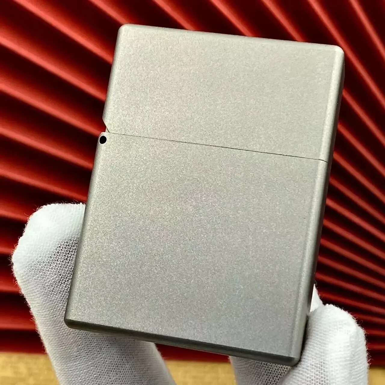 Zorro Titanium Alloy 538, 912 Narrow Hine Small Square Head Kerosene Lighter Gadget Smoking Accessories With Box