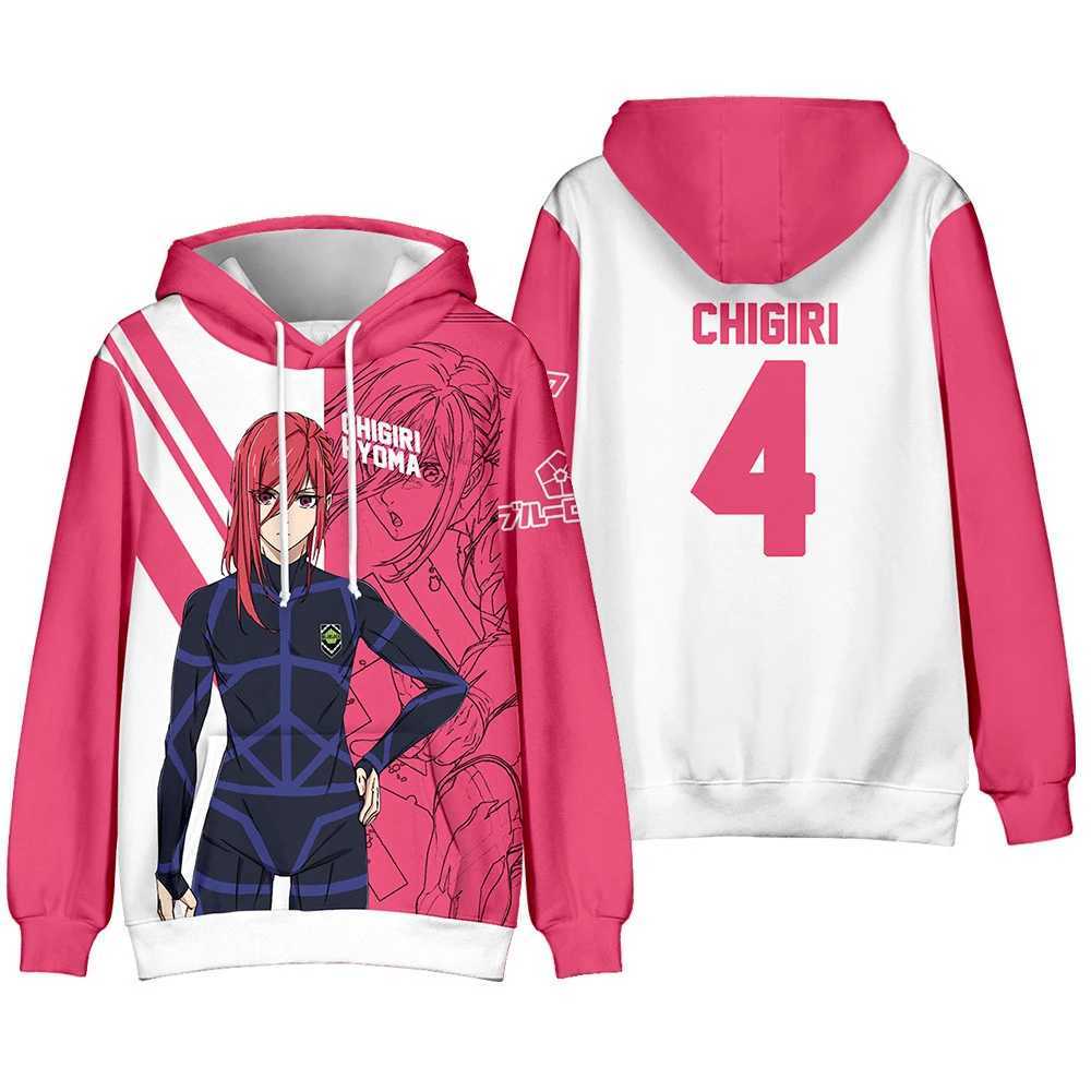 Anime Blue Lock 3D Print Hoodies Men Women Fashion Streetwear Oversized Sweatshirts Hoodie Male Pullovers Tracksuit Man Clothing W250114