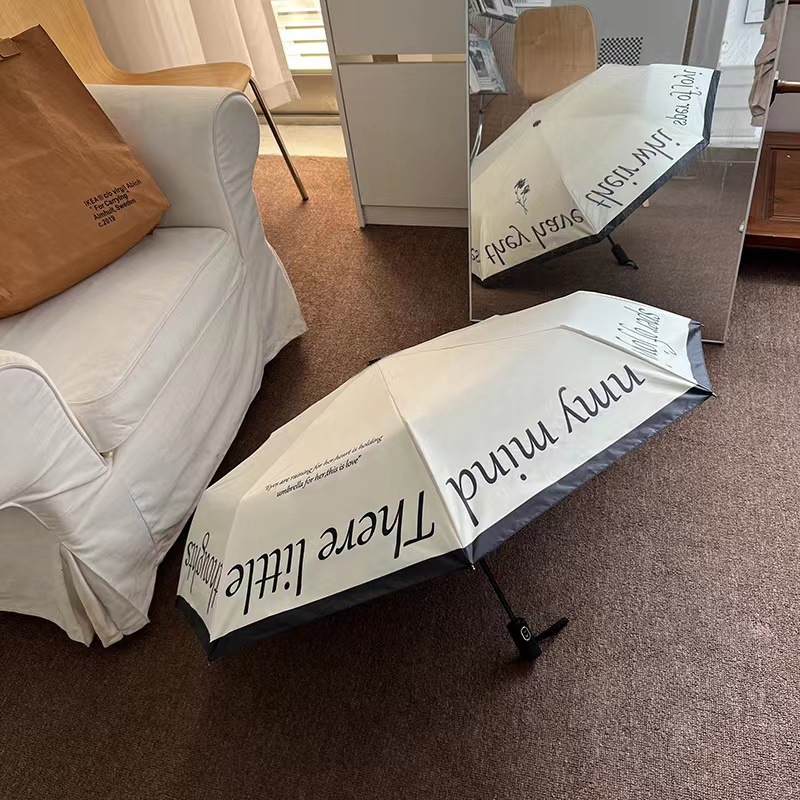 Elegant Durable Tri-Fold Umbrella - All Weather Protection, Auto Open & Close, Ideal for Wholesale