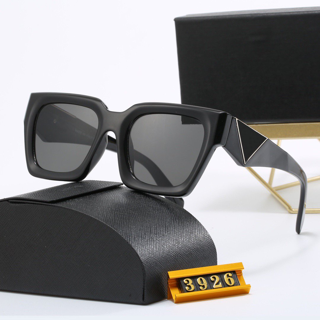 high quality designers Sunglasses Men Women UV400 square polarized Lens Cat Eye Sun Glasses lady Fashion driving outdoor sports travel beach Sunglass With Box