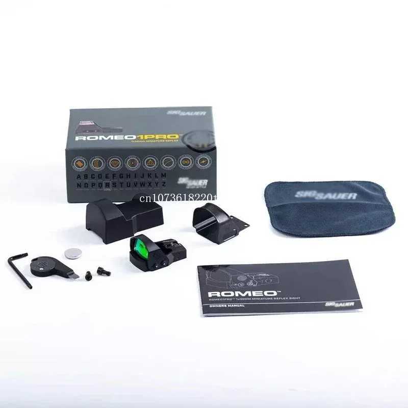 Buy One Get One Free Original Romeo PRO x30mm 3 MOA Red Dot Sight w/ Protective Shroud Reflex Sights Scope Fit 20mm RailW241014