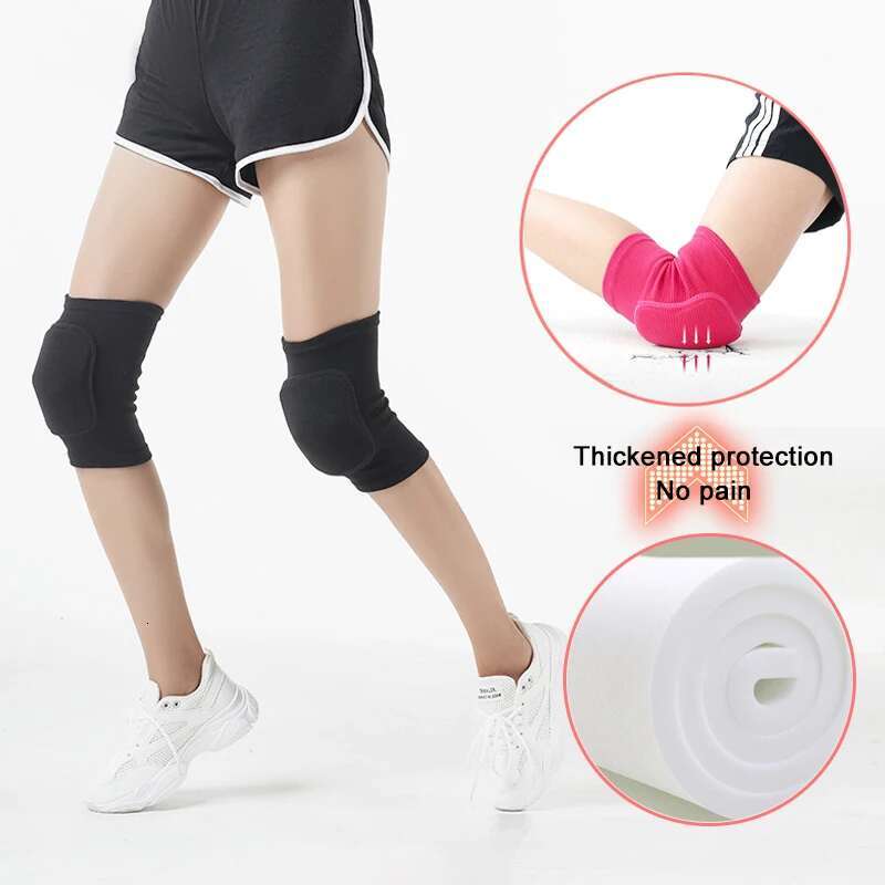 Ddmytiger Ddmytiger China Domestic Sports Compression Knee Pads Elastic Protector Thickened Sponge Brace Support For Dancing Workout Training Yoga