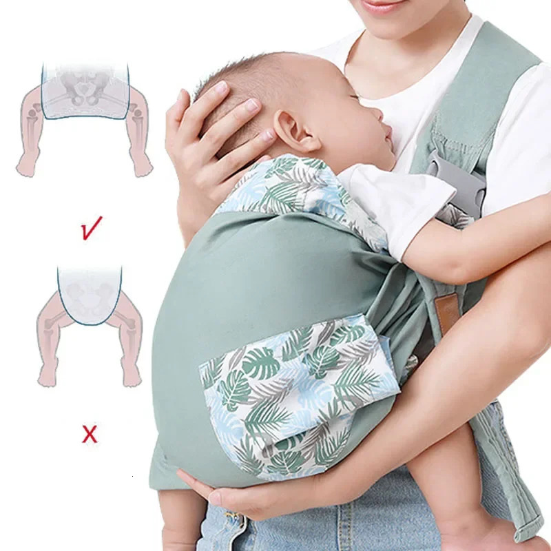 Baby Wrap born Sling Dual Use Infant Nursing Cover Mesh Fabric Breastfeeding s Up Baby Backpack 0-36M 250113