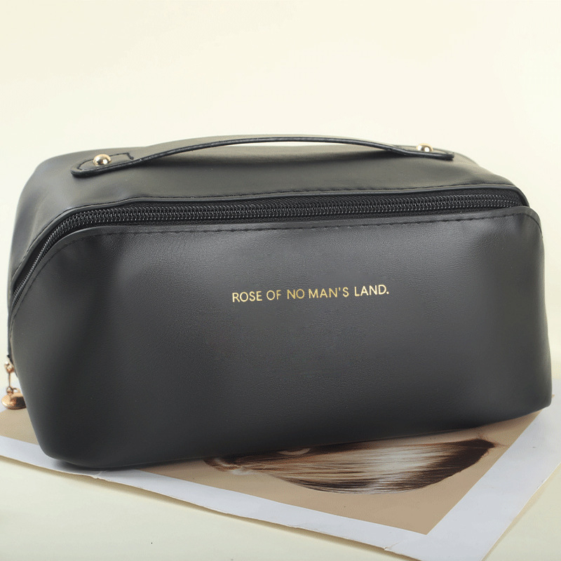 Personalized Makeup Bag Custom Embroidered Travel Cosmetic Christmas Gifts for Her Bridesmaid Birthday Gift Women 240313