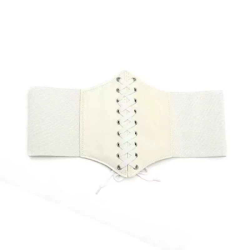 Decorative belt women's elastic girdle seal simple hundred with shirt dress four seasons trend wide straps skinny