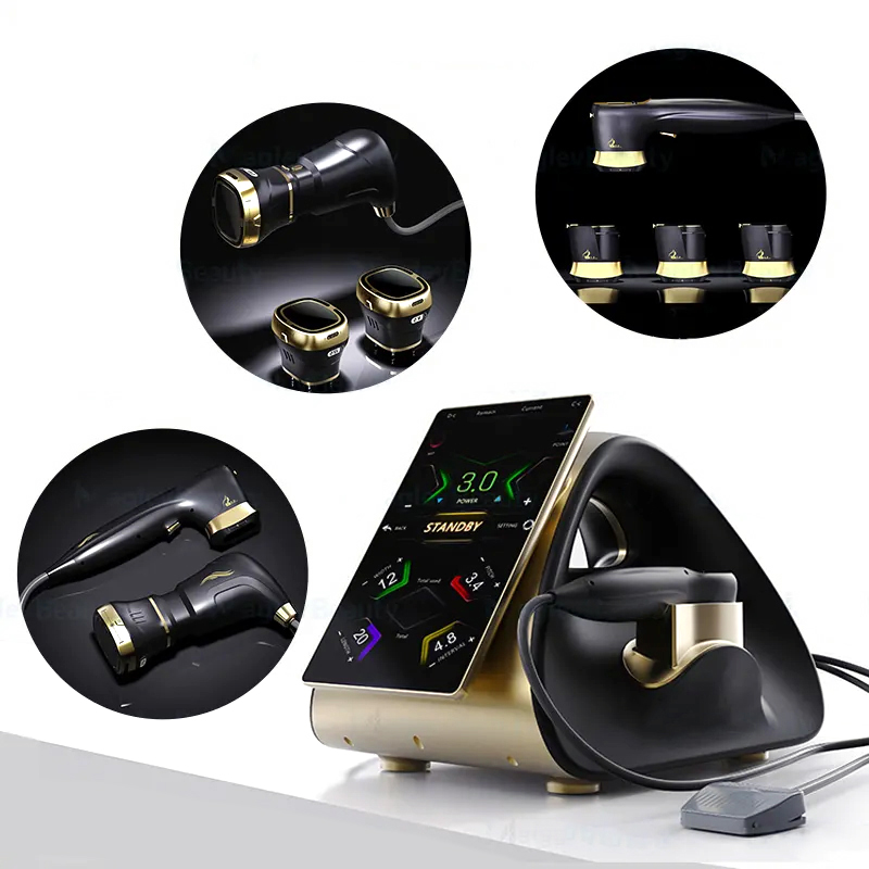 Portable 22D Skin Tightening Wrinkle Removal 2 In 1 RF LIPO + 22D MAX HIFU 2 Handles 11D 12D 13D 18D 22D HIFU Machine Skin Repairing Anti-aging Body S