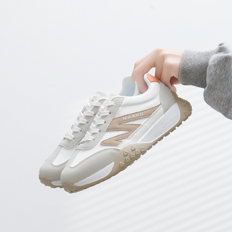 Women Sports Shoes Fashion Thick Sole Designer Shoes Chunky Shoes 2025 Spring Running Sneakers Triple Black Khaki Blue Free shipping