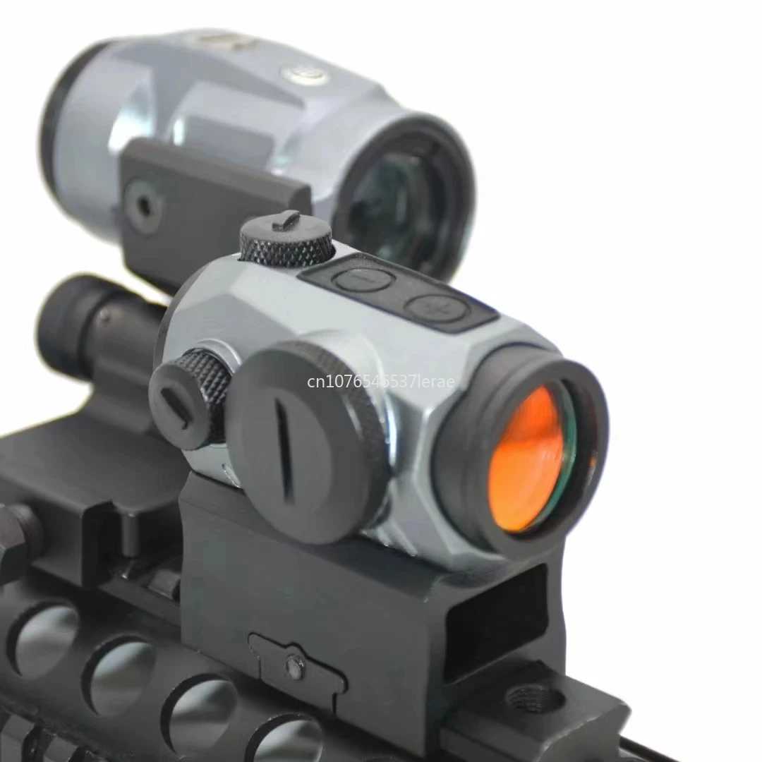 Top Quality ROMEO5 x20mm Compact 2 MOA Red Dot Sight JULIET3 3X Magnifier Riflescope Hunting Scope With 20mm Riser Rail MountW241014