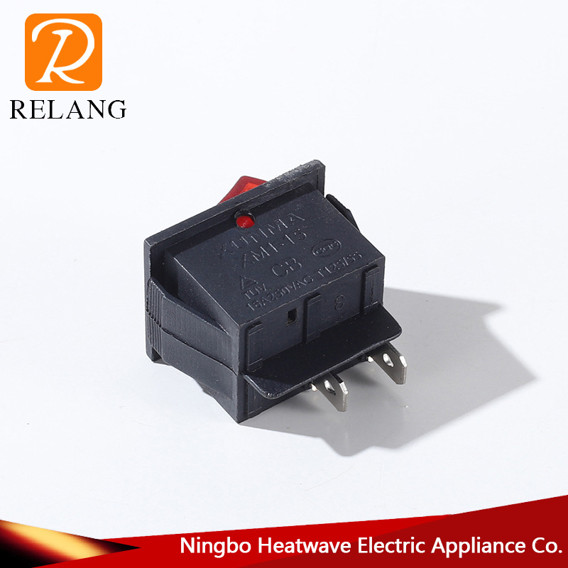 Boat Switch 2-Pin Power Activated Boat Switch 2-Position Single Keyed Rocker Switch