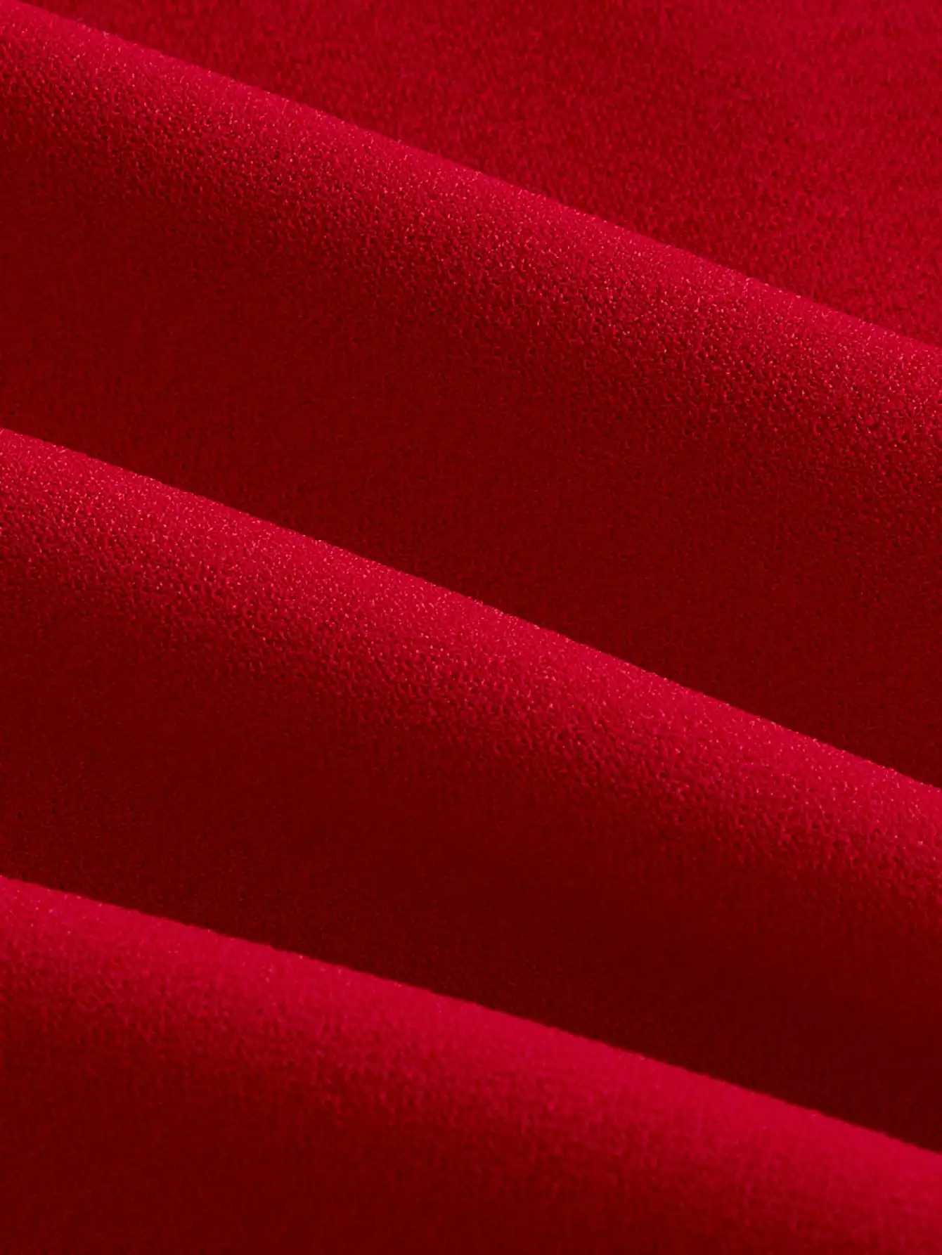 Red Bow Halter Dress Fe New Autumn Spice Girl Pleated Fashion Waist Show Thin Short Skirt TrendXJ250224