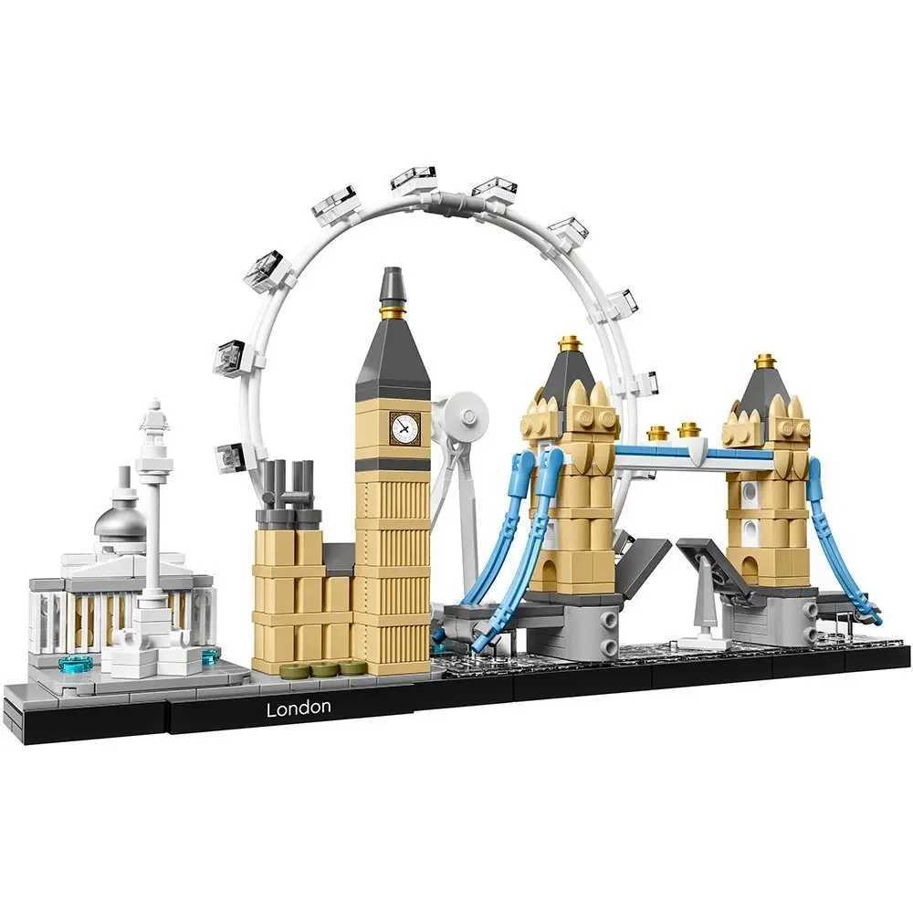 Architecture Paris Dubai London Sydney Chicago Shanghai Building Blocks Kit Bricks Classic On Model Kid Toys For Children Gift W250115