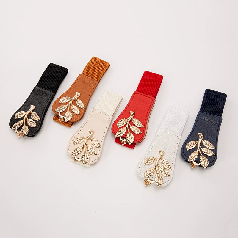 Explosive belt simple style elastic elastic women's belt with dresses