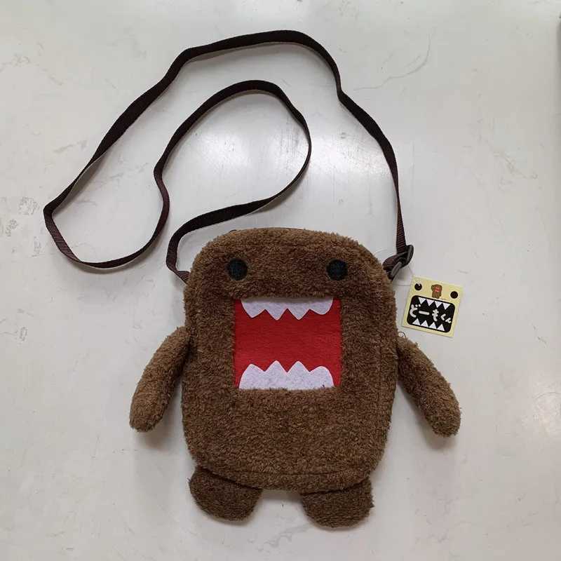 Domo Kun Plush Small Shoulder Messenger Bag Mini Crossbody Bags for Women Kids Boys Girls Kawaii Cute Phone Bag Z250115