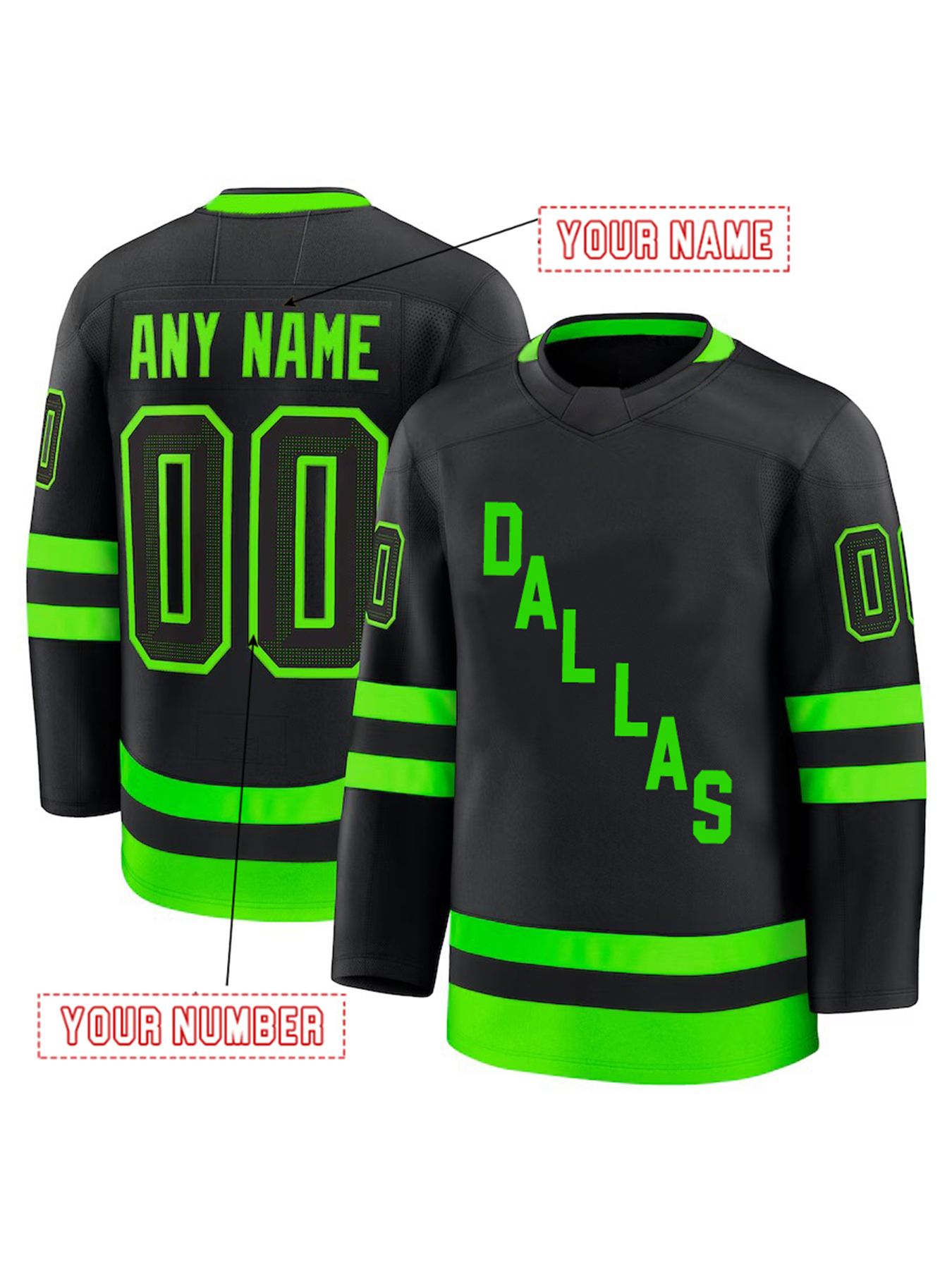 BennOettinger 2024-25 Hockey Jeresys HuberdeauJohnson RobertsonSeguin Custom Any Name Any Number 2025 Winter Classic Jersey Mens/Women/Youth
