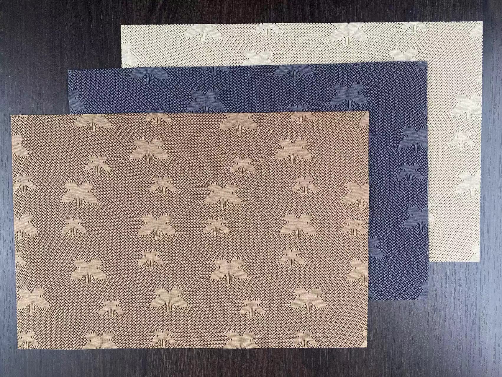 Durable Eco-Conscious Woven Cotton Placemat for Dining Tables Environmentally Friendly