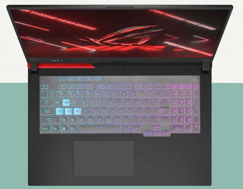 Keyboard Covers Keyboard cover skin for ASUS ROG Strix G17 2023 G733 G733ZX G733ZM G733PZ G733PY Scar 17 SE G733CX Strix G17 G713 G713QR G733ZS z0114