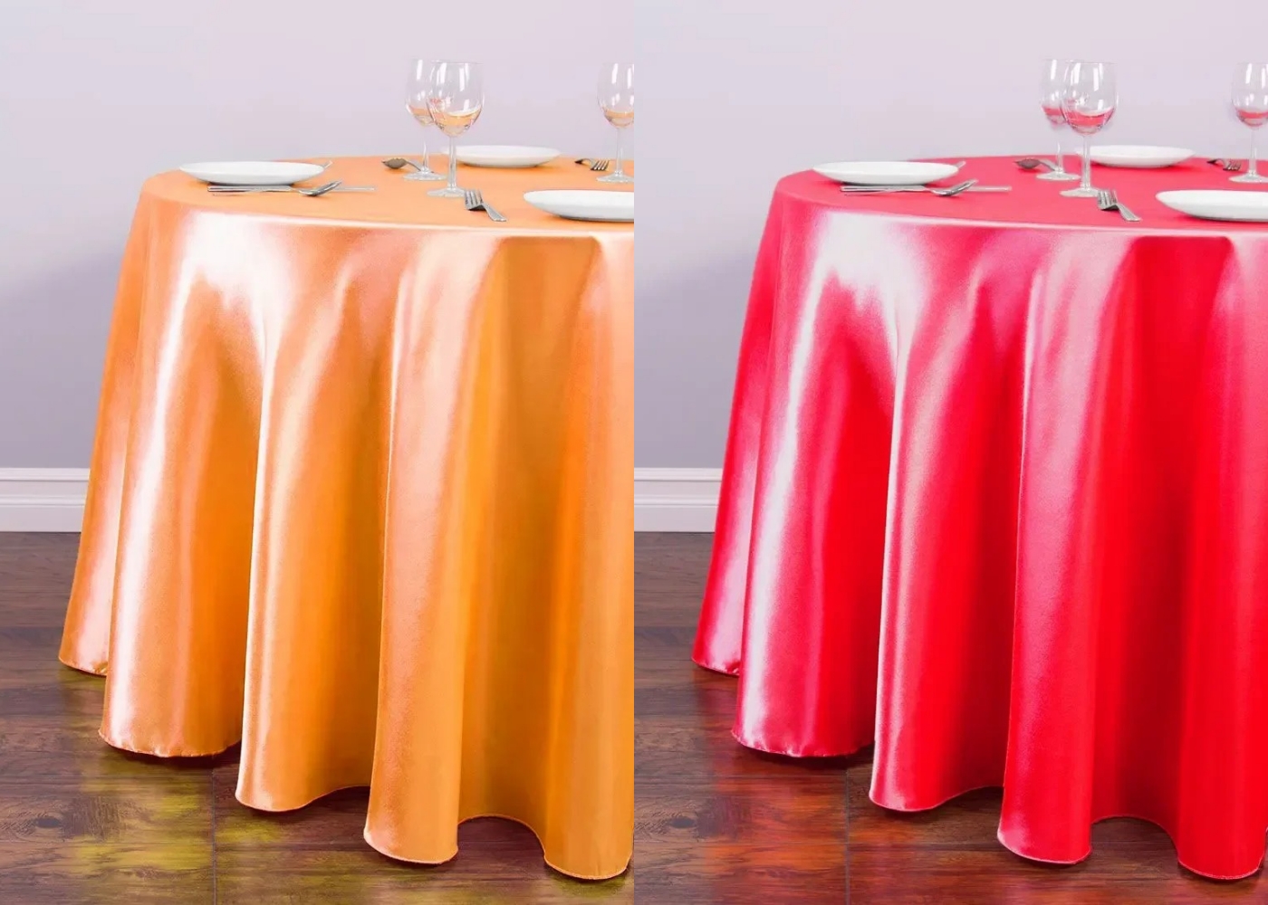 CDS291Tablecloth Wedding Decor Smooth Cloth For Banquet Hotel Party White for Christmas Birthday Events Banquet