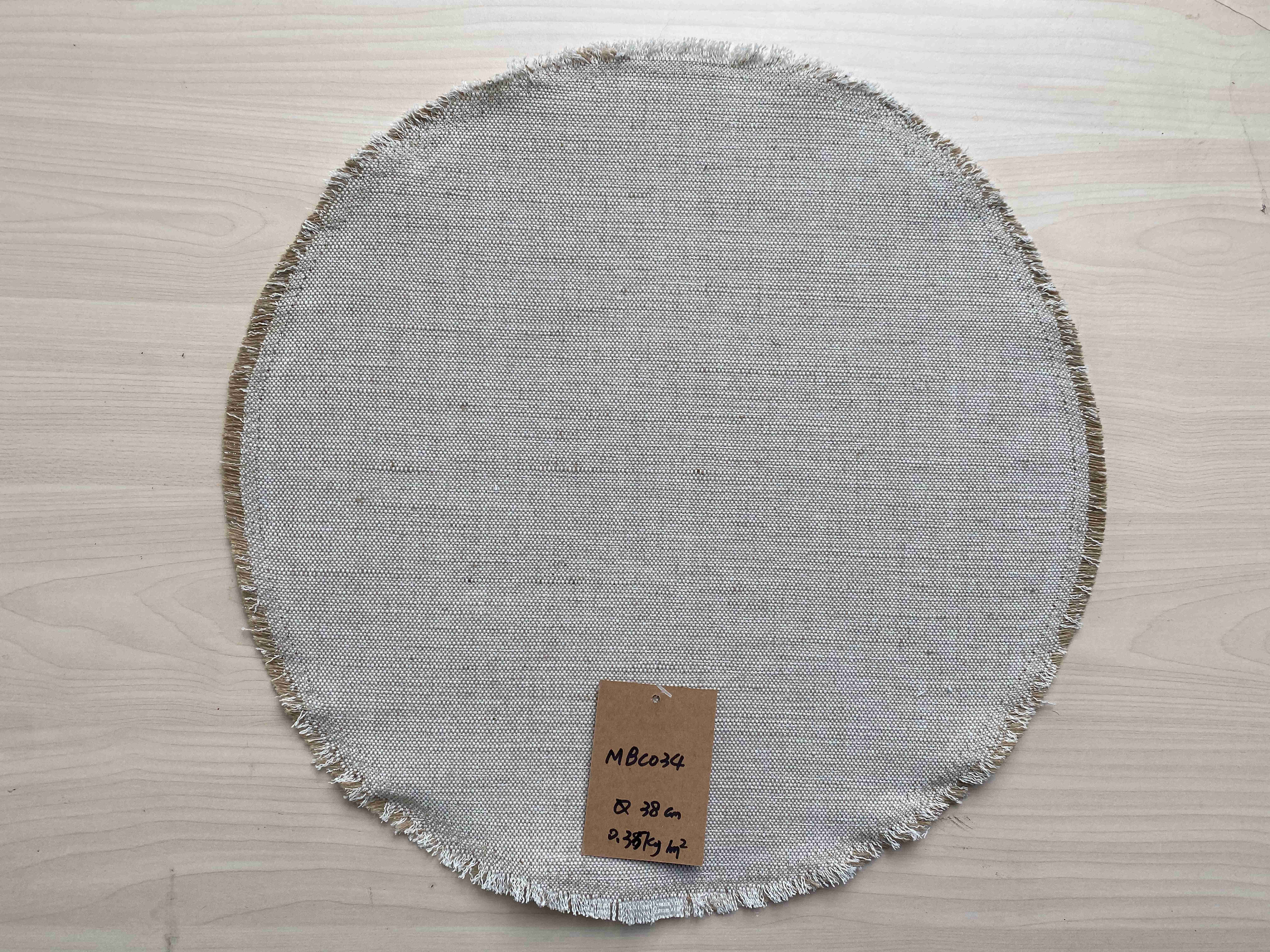 Handcrafted Heavyweight Cotton Table Protector for Kitchens - Sustainable Craftsmanship