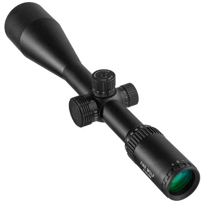 Tactics 8-32X56 Rifle Scope Side Optics Focus Black Matte For Hunting And Outdoor Use Riflescope Telescope SniperW241014