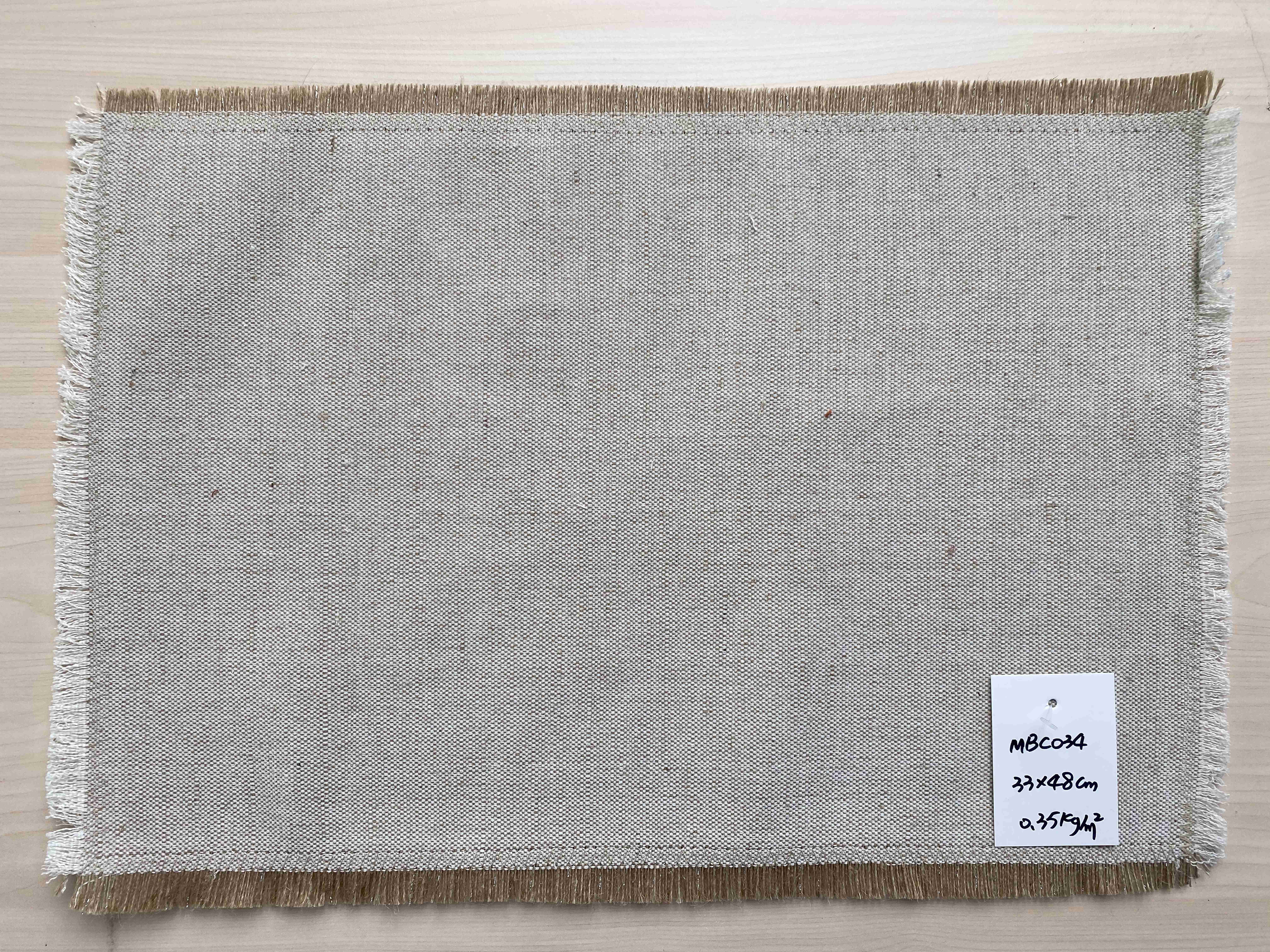 Handcrafted Heavyweight Cotton Table Protector for Kitchens - Sustainable Craftsmanship