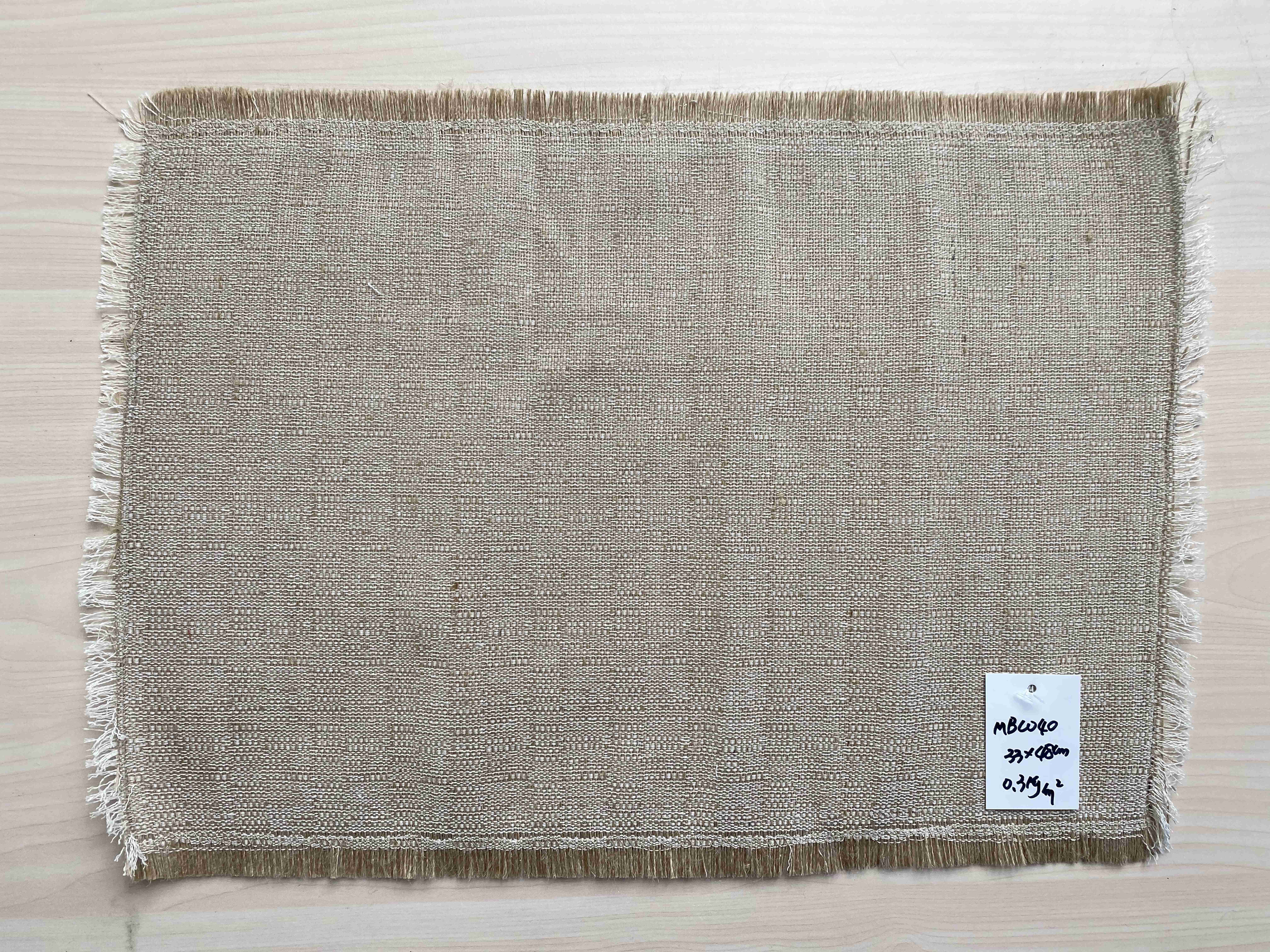 Durable Eco-Friendly Kitchen Mat in Heavyweight Cotton Handcrafted for Sustainability