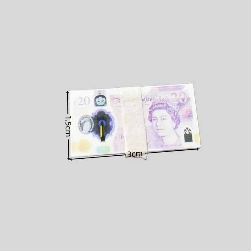 New Arrival 5 USD Euro bills bank props counterfeit currency mini currency bank models childrens dollhouse mini props toys behind the scenes decoratio