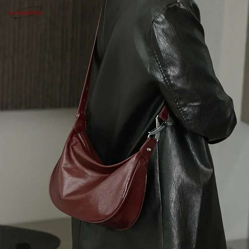 Genuine Leather Women's Shoulder New High Quality Underarm Bag Fashionable Urban Ladies' Versatile Commuting Handbag swissmilitary