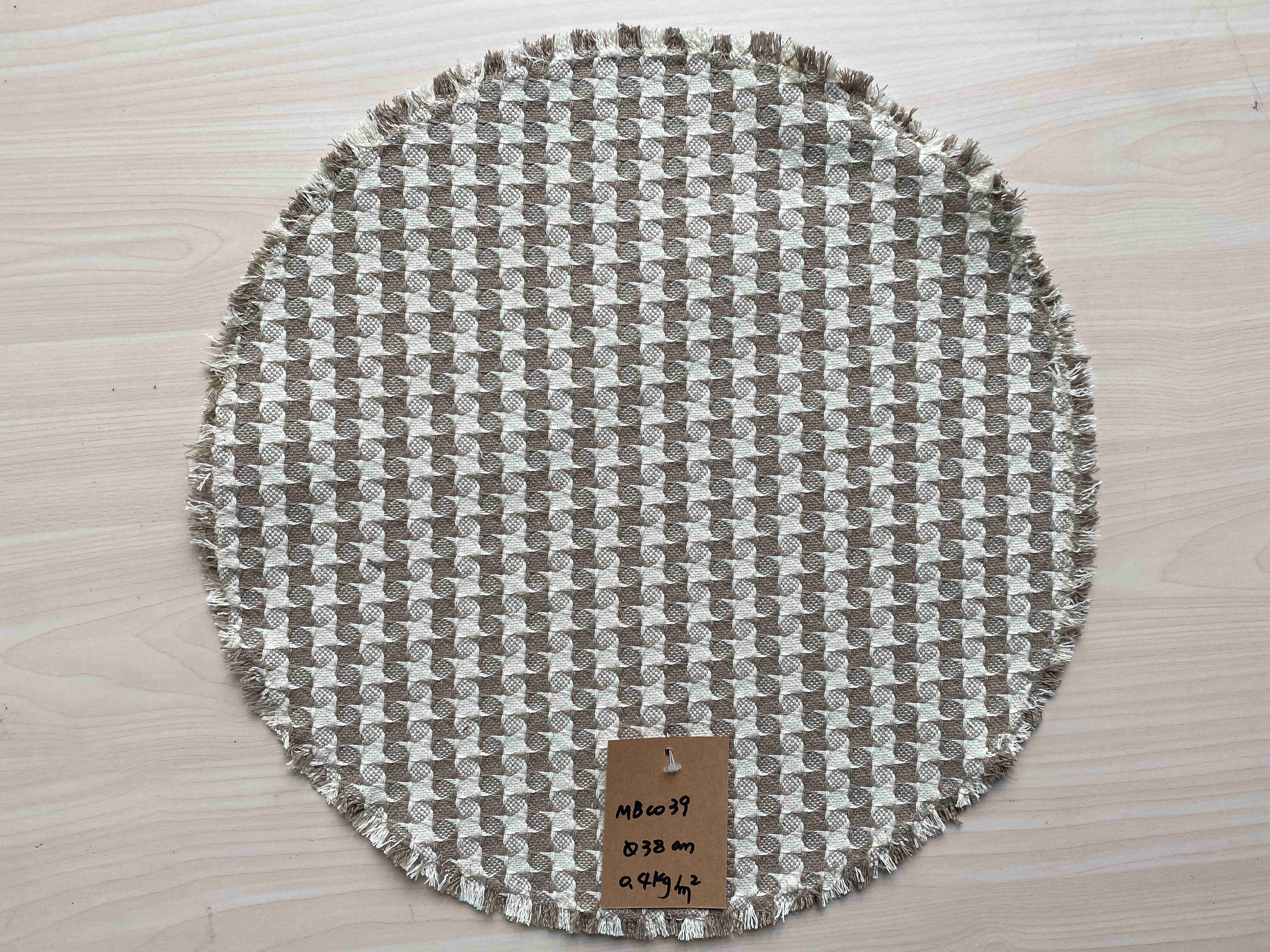 Sustainable Living Essentials: Handmade Eco-Friendly Heavy Cotton Kitchen Mat