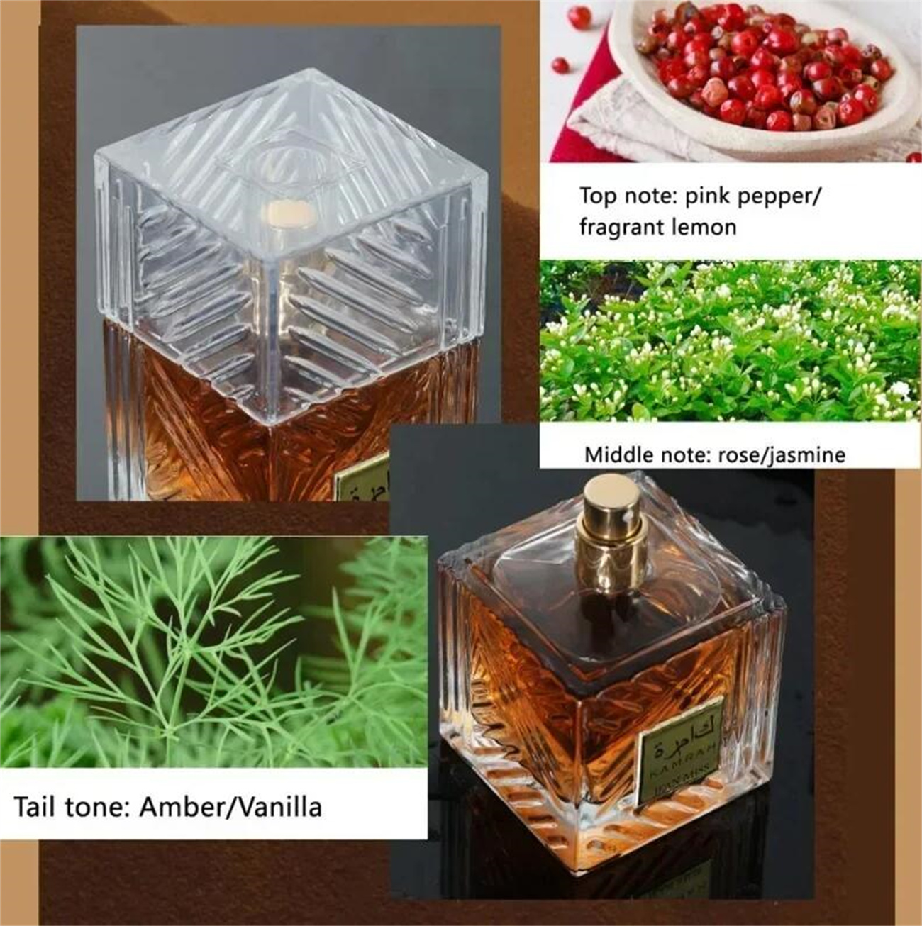 Kamrah Arabia Men Perfume Lata Fragrance Kamla Middle East Dubai Unisex Perfume 100ml Pheromone Long Lasting Exotic Fragrance