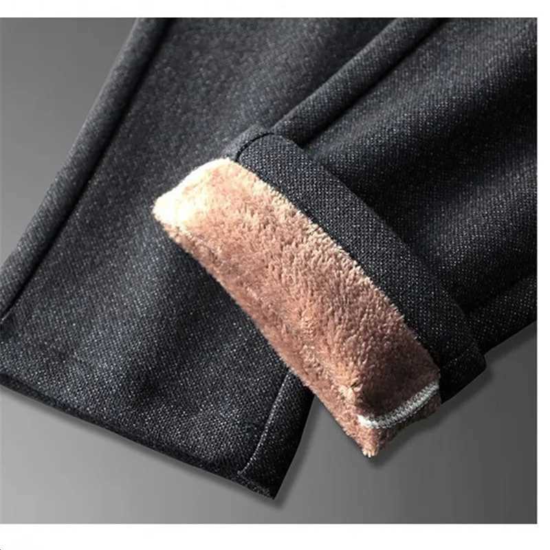 Winter Golf Pants For Men Thicken Villus Warm Golf Trousers Elasticity Golf Wear Casual Sport Fashion Casual Work Pant Golf Wear W250115
